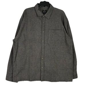 Nwot Brixton Relaxed Fit Flannel Shirt XL Long Sleeve Check Fall Autumn Layering